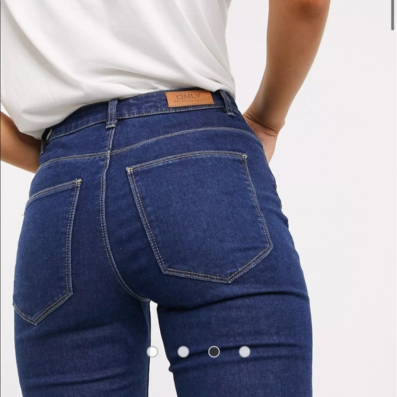 Only • Paoli High Waisted Ankle Grazer Jeans • EU S - Picture 7 of 9
